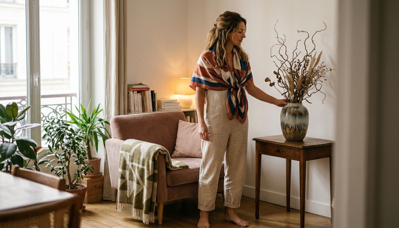 La mode à la maison : comment un accessoire transforme une pièce et une silhouette